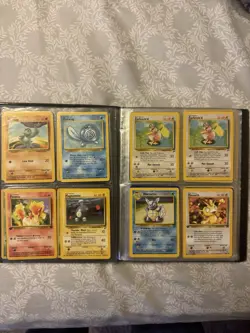 1999 Pokemon 4 Pocket Trading Card Game Collector's Album w 112 Cards 742818083201 - Image 5