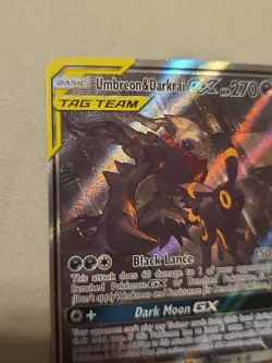 MINT / NM SM241 Pokemon TCG Trading Card - Umbreon & Darkrai GX - Promo - Image 3