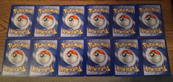 12 Card Lot Pokemon Base Unlimited SHADOWLESS Card Lot UP Condition - Image 2