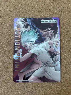 union arena Dr.STONE card Foil Holo not for sale anime card - Image 1