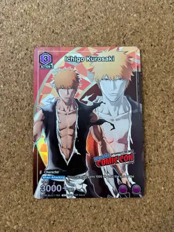 union arena BLEACH card Foil Holo not for sale anime card - Image 1