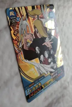 Deidara NX-182 Naruto Card Game From Japan BANDAI 2009 With tracking F/S - Image 2