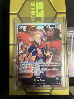 One Piece Lucy Leader Card OP15-002 Japanese One Piece CCG 5000 Power 4 Cost - Image 1