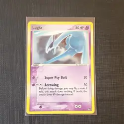 Pokemon Lugia POP Series 5 2/17 Holo Rare Basic HP80 2007 English Card - Image 1