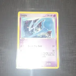 Pokemon Lugia POP Series 5 2/17 Holo Rare Basic HP80 2007 English Card - Image 2