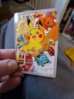 Pikachu Champions League 2017 Style Japanese Promo Holo Art Card - Image 2