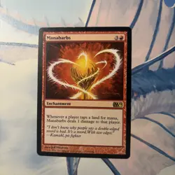 MTG Manabarbs-Magic 2012 Magic the Gathering Card #150 LP Card x1 - Image 1