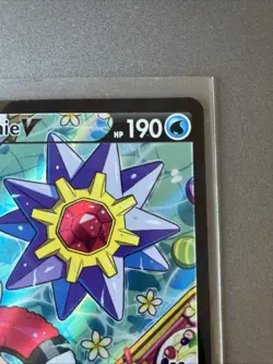Pokemon TCG Starmie v Holo Ultra Rare Card Astral Radiance TG13/TG30 - Image 3