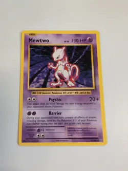 Mewtwo Pokemon TCG 51/108 XY Evolutions Regular Non Holo Rare Card NM - Image 1