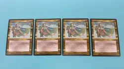 4x WANDERING MAGE ALLIANCES PLAYSET MTG MAGIC THE GATHERING NM / UNPLAYED - Image 1