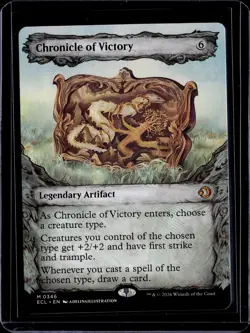 Chronicle of Victory (Showcase) - 346 - ECL - NM - MTG Magic the Gathering - Image 1