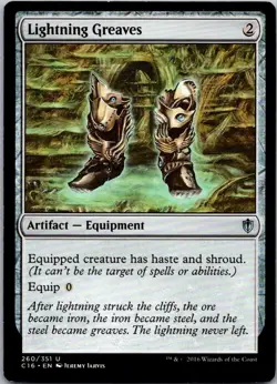 Lightning Greaves U Commander 2016 260 NM Normal - Image 1