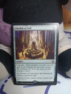 Obelisk of Urd 115 Commander: Zendikar Rising ZNC MTG Magic - Image 1