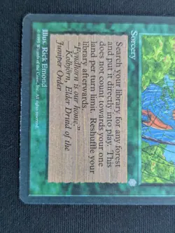 Nature's Lore - Ice Age - NM - MTG - Magic the Gathering - Green - Sorcery - Image 3