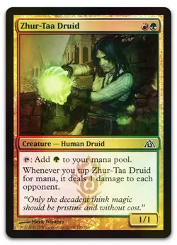 Zhur-Taa Druid #120 (Foil) (NM) Dragon's Maze DGM Magic MTG - Image 1