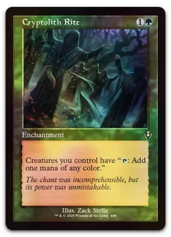 Cryptolith Rite (Retro Frame) #408 (Foil) NM Innistrad Remastered INR Magic MTG - Image 1