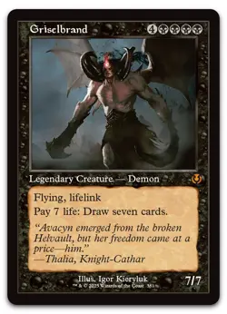 Griselbrand (Retro Frame) #381 (NM) Innistrad Remastered INR Magic MTG - Image 1