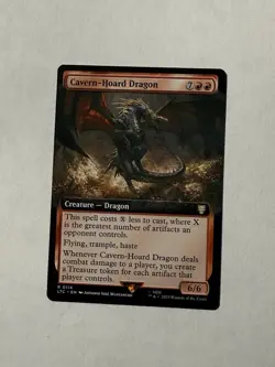 Cavern-Hoard Dragon Extended Art LTC 0114 (MTG Lord of the Rings 2023) - Image 1