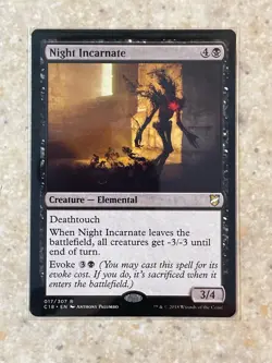 MTG NM Night Incarnate [Commander 2018] - Image 1