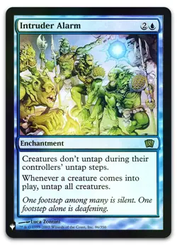 Intruder Alarm #86 (Foil) (NM) List Reprints LIST LIST Magic MTG - Image 1