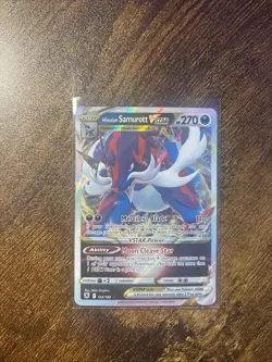 Hisuian Samurott VSTAR 102/189 Swsh10 Astral Radiance Holo Pokemon TCG Near Mint - Image 1