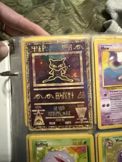 Pokemon Ancient Mew Holo Card - Image 1