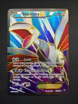 Skarmory EX 145/146 Pokemon XY Ultra Rare Lightly Played (LP) 2014 - Image 1
