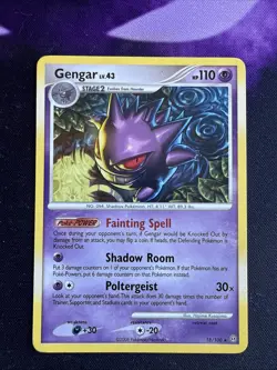 Gengar Pokemon 18/100 Stormfront Regular Rare LP/NM - Image 1