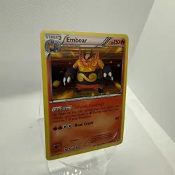 Pokemon TCG Emboar Black White 20/114 Holo Holo Rare - Image 2