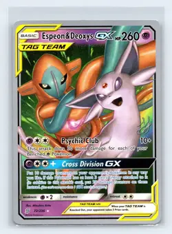 Pokemon Espeon & Deoxys GX 72/236 World Championship Decks TAG TEAM GX 260 - Image 1