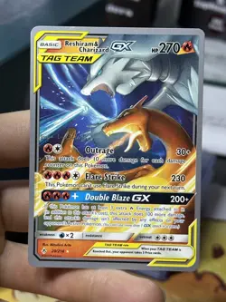 Reshiram & Charizard GX 20/214 Unbroken Bonds 2019 WORLD CHAMPIONSHIP Pokemon - Image 3