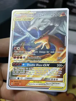 Reshiram & Charizard GX 20/214 Unbroken Bonds 2019 WORLD CHAMPIONSHIP Pokemon - Image 4