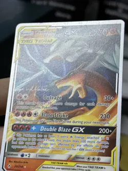 Reshiram & Charizard GX 20/214 Unbroken Bonds 2019 WORLD CHAMPIONSHIP Pokemon - Image 5
