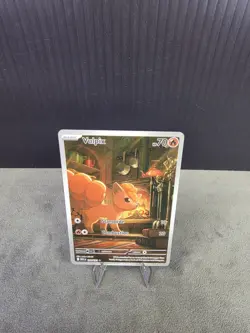 Vulpix 138/132 ME01: Mega Evolutions Illustration Rare (IR) Pokemon TCG NM 🔥 - Image 4
