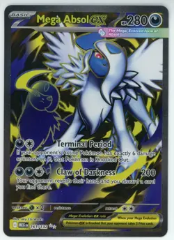 Pokemon Mega Absol EX 161/132 Mega Evolution English - Image 1