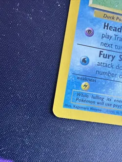 POKEMON Psyduck Black Star Promo #20 Rare WOTC TCG NM/LP - Image 5