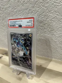 Pokemon TCG Thundurus Black Bolt Pokemon Center ETB SVP 209 PSA 10 - Image 3