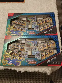 Pokemon TCG: Crown Zenith Sea and Sky Premium Collection (x2) - Factory Sealed - Image 1