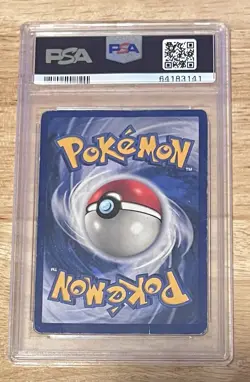 1999 Pokemon Game Charizard Holo #4 PSA 1 - Image 2