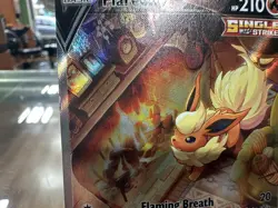Pokemon Flareon V Promo Holo SWSH179 Sword & Shield 210 HP Single Strike - Image 2