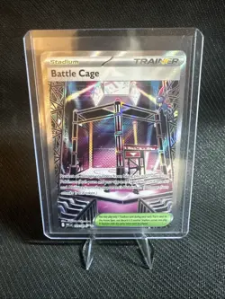 Battle Cage 116/094 Ultra Rare Phantasmal Flames Pokemon Near Mint - Image 1