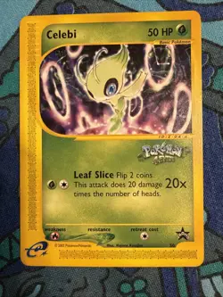 Celebi Pokemon 4 Ever #50 Black Star Promo - Image 1