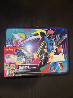 2025 FALL Mega Gardevoir & Mega Lucario Collector's Chest Tin Set Pokemon TCG - Image 1