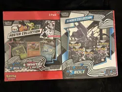 🔥Pokemon TCG: S & V - Black Bolt Binder Collection & Unova Poster Collection🔥 - Image 1