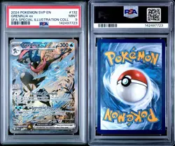 Greninja ex #132 Promo SV: Scarlet & Violet Promo Pokemon PSA 9 - Image 1