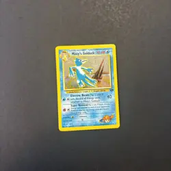 Misty's Golduck Pokemon Gym Challenge 12 Holo Moderately Played - Image 3