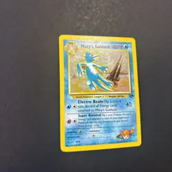 Misty's Golduck Pokemon Gym Challenge 12 Holo Moderately Played - Image 4