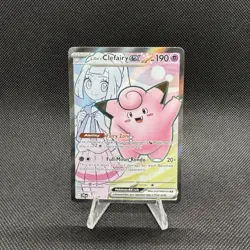 Pokemon Lillie's Clefairy EX 173/159 Ultra Rare Journey Together - Image 1