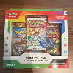 Pokemon First Partner Illustration Collection Series 1 Box - Image 1