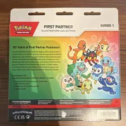 Pokemon First Partner Illustration Collection Series 1 Box - Image 2